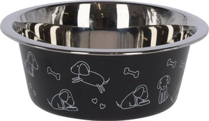 KERBL Bol en acier inoxydable pour chiens et chats 900 ml