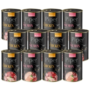 DOLINA NOTECI Piper pour chat Mix de saveurs 12x400g