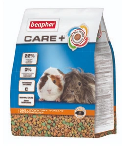 BEAPHAR- Care+ Cochon d'Inde 1.5kg - Nourriture Super Premium pour cochon d'Inde