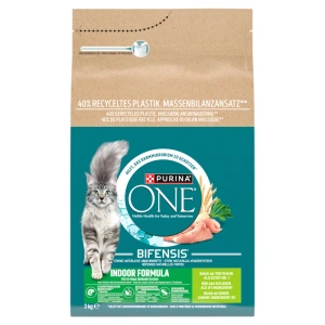 Purina One Aliment pour chats adultes d'intérieur à la dinde 3 kg
