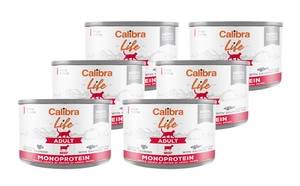 CALIBRA Cat Adulte Vie Bœuf 200g x6