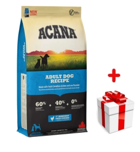 ACANA Héritage Chien Adulte 17kg+ Surprise pour votre chien GRATUITES !