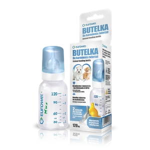 Eurowet Bouteille d'alimentation pour animaux de compagnie 120ml