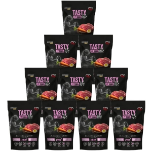 Tasty Dogs Life Junior Plat à base de veau en gelée 10x500g