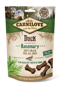 Carnilove Snack Semi-Moist, canard au romarin 200g