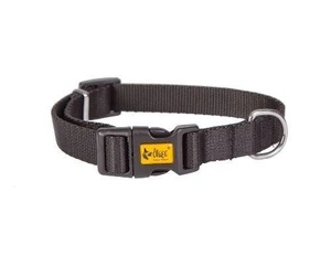Dingo Collier pour chien avec fermoir en plastique Noir 55cm