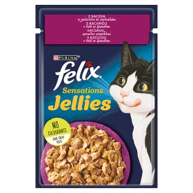 Felix Gelée de canard aux épinards sachet de 85g