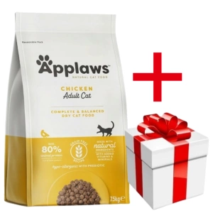 Applaws Chat Adulte Poulet 7,5kg+Surprise gratuite pour chien