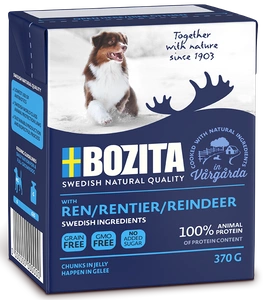 BOZITA Dog Renne en gelée 370g x6