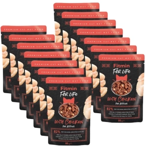 Fitmin Cat For Life Kitten Chicken 14x85g