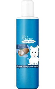 OVER ZOO Frutti Power Shampooing à la noix de coco pour chiens à poils blancs 200ml