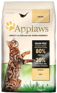 Applaws Chat Adulte Poulet 2kg+Surprise gratuite pour chat