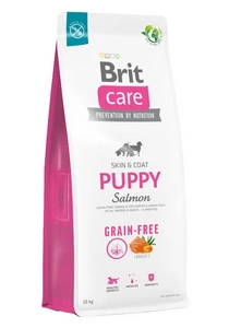 BRIT CARE Dog Grain-free Puppy Salmon 12kg x2