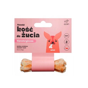 Os à mâcher AZANKI en peau de cerf - MINI 10 cm