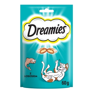 DREAMIES Friandise pour chat au saumon 60g