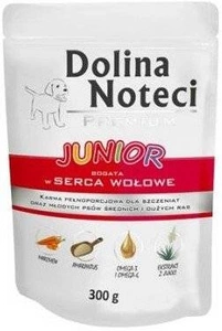 Dolina Noteci Premium Junior Riche en Cœurs de Bœuf 300g