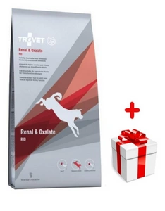 TROVET RID Renal & Oxalate (pour chiens) 12.5kg+Surpise