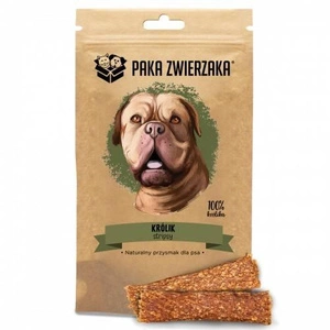 Paka Zwierzaka Bandes de 100% Lapin 80g