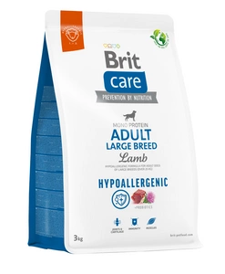 BRIT CARE Dog Hypoallergenic Adult Large Breed Lamb 3kg x2