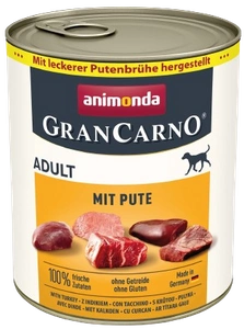 ANIMONDA GranCarno Adulte pour chien : porc + dinde 800g