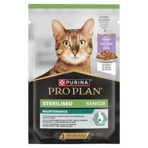 Purina Pro Plan Sterilised Senior à la dinde pour chats 85 g