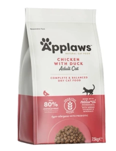 Applaws Chat Adulte Poulet au Canard 7,5kg