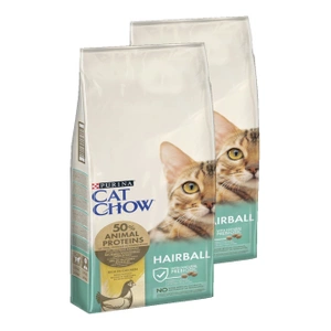 PURINA Cat Chow Adult Special Care Hairball Control pour chat 15kg x2
