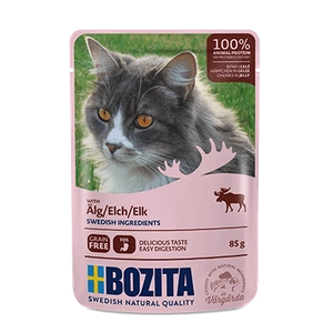 BOZITA Pièces en gelée de saumon 85gx12