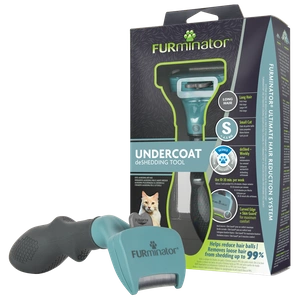 FURMINATOR Outil pour peigner le sous-poil des chats de petites races à poils longs