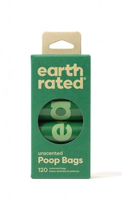 Sachets non parfumés EARTH RATED 8x15 pcs.