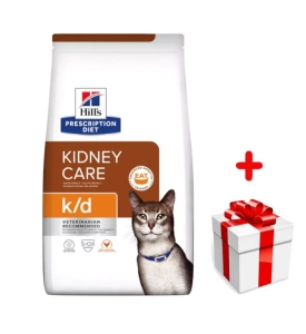 HILL'S PD Prescription Diet Feline k/d 3kg+Surprise