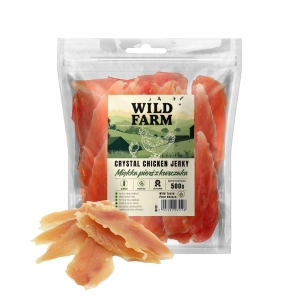 Friandise pour chien WILD FARM au blanc de poulet tendre 500 g