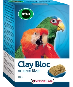 VERSELE LAGA Clay Bloc Amazon River 550g cube d'argile pour perroquets