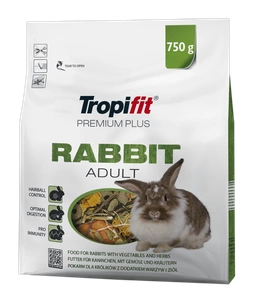 TROPIFIT Premium Plus RABBIT ADULT 750g - pour lapin