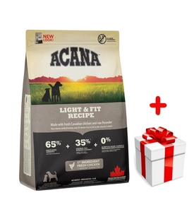 ACANA Heirtage Light & Fit Dog 2kg+Surprise