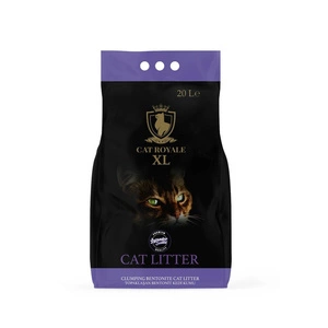 Cat Royale Litière bentonite lavande 20l