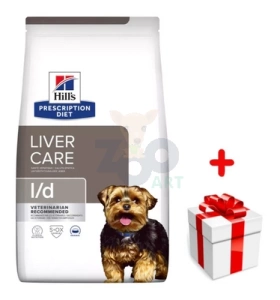 HILL'S PD Prescription Diet Canine L/d Liver Care 1,5kg+Surprise