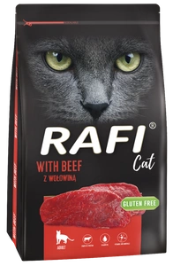 Dolina Noteci Rafi Cat Croquettes pour chat avec boeuf 7kg x2