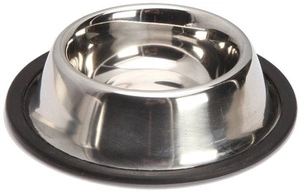 Bol en métal sur caoutchouc antidérapant 0.45l