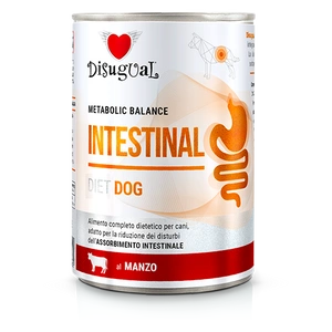 Disugual Aliment humide pour chien Veterinary INTESTINAL Bœuf (adulte) 400 g