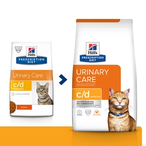 Hill's PD Prescription Diet Feline c/d Multicare Poulet 1,5kg x2