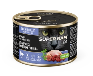 DOLINA NOTECI Super Rafi Chat P&F au foie de caille et de lapin 185g