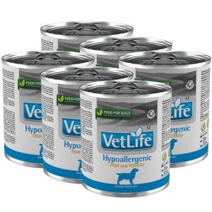 Farmina Vet Life Canine Hypoallergenic Fish & Potato 6x300g
