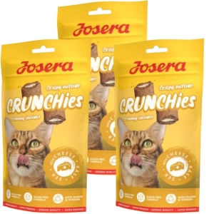 JOSERA Crunchies - avec fromage (friandise pour chat)3x 60g