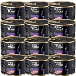DOLINA NOTECI Premium pour chats riche en lapin 12x185 g