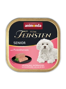 Animonda Dog Vom Feinsten Senior Coeurs de Dinde 150g
