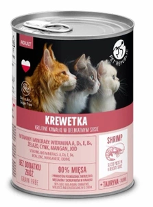 PetRepublic morceaux en sauce aux crevettes 400g pour chat