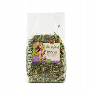 VITAPOL Vita Herbal Duo Snack - prairie fleurie pour rongeurs et lapins 400 g