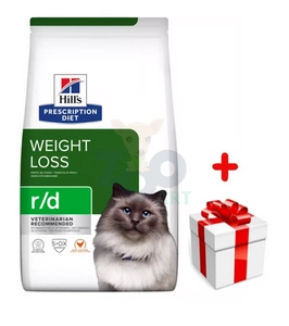 Hill's PD Prescription Diet Feline r/d 1,5kg +Surprise