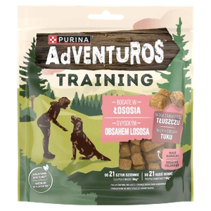 ADVENTUROS Training Friandises pour chiens riches en saumon 115g